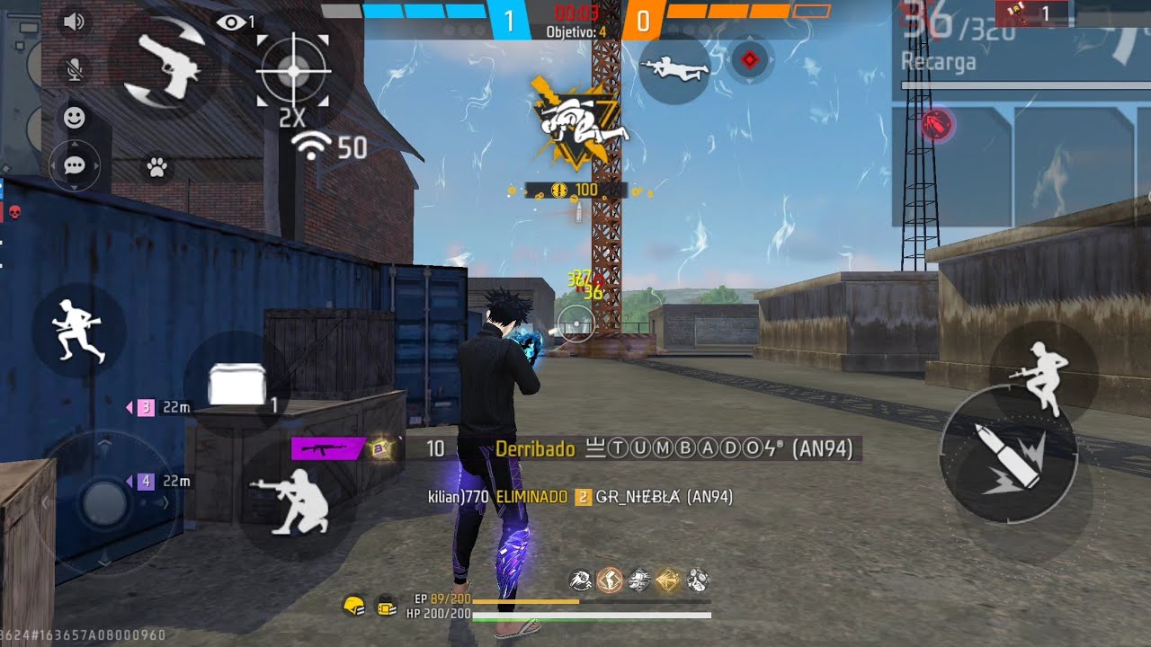 Jugando FREE FIRE en RED MAGIC 11 PRO  De-clasificatoria MVP 2 veces 