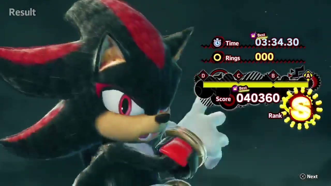 Sonic X Shadow Generations [Shadow Generations - Movie 3 DLC, Stages w/Doom Wing & Hard Mode Bosses]