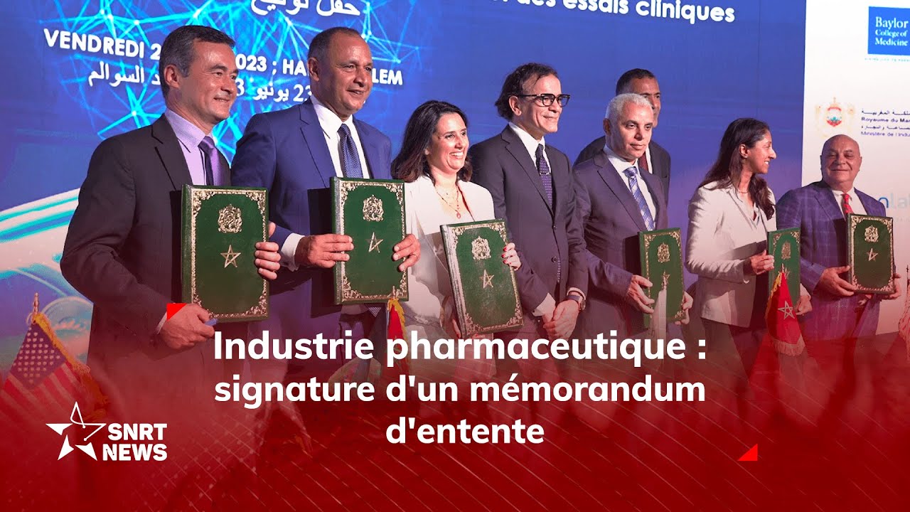 Industrie pharmaceutique: signature d’un mémorandum d’entente dans le domaine des essais cliniques