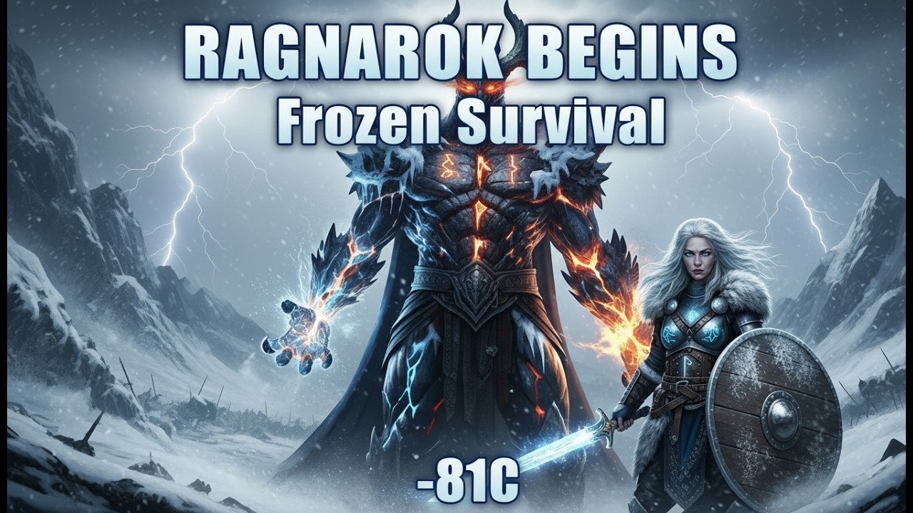 RAGNARÖK Begins! The Frozen Fall of Asgard at −81°C ❄️ Epic Mythology Story/The End of Asgard