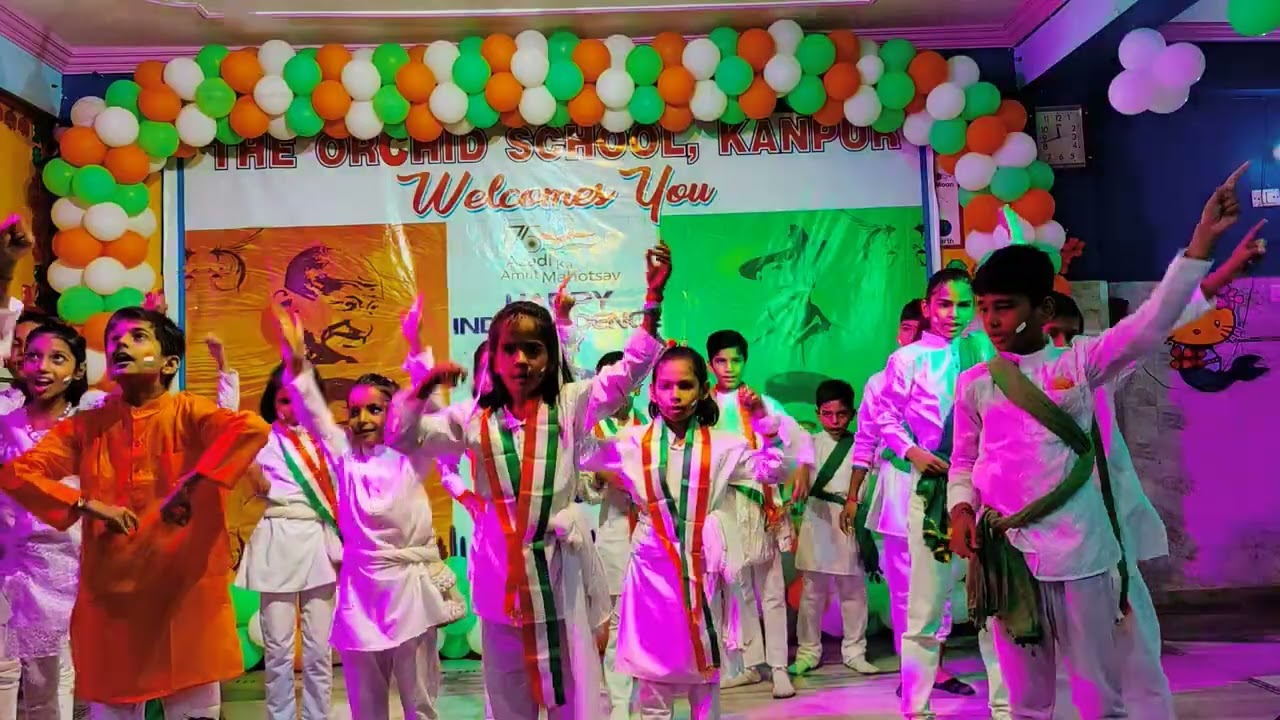 1 || Azadi Ka Amrit Mahotsav by The Orchid School || Independence Day Celebration 2022