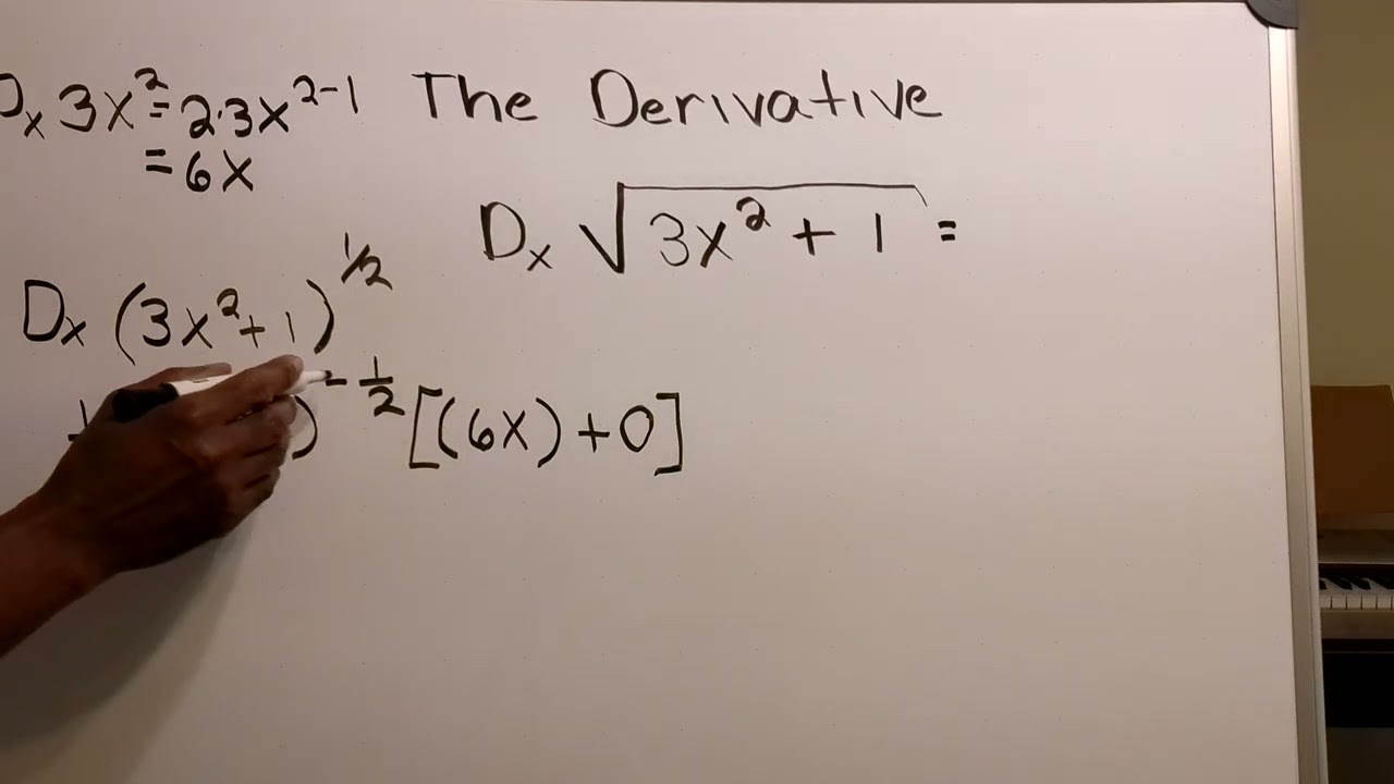 Derivative Of A Square Root!