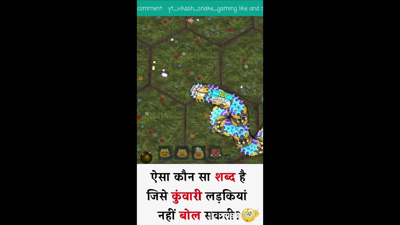 Hack Gameplay 😔 Littlebigsnake io Hungry Snake Game King 👑 No Death Mod Apk Gameplay Live Streamin