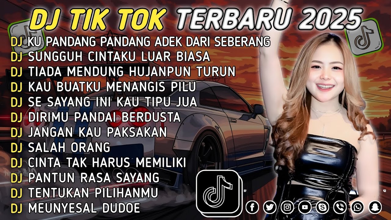 DJ TIKTOK TERBARU 2025 || DJ CINTA DARI SEBERANG 🎵 DJ SUNGGUH CINTAKU LUAR BIASA 🎵 FULL ALBUM❗❗