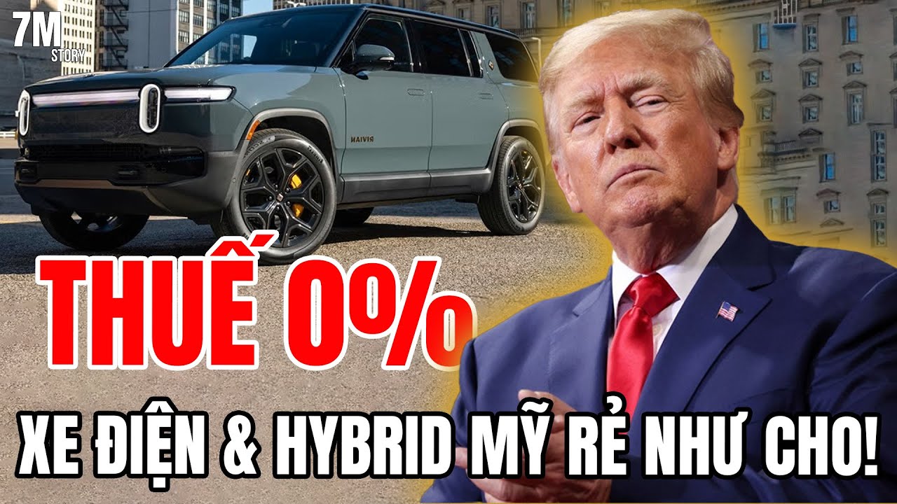THUẾ 0% – XE ĐIỆN VÀ HYBRID MỸ “ÉP GIÁ” VINFAST, BYD TỚI BỜ?