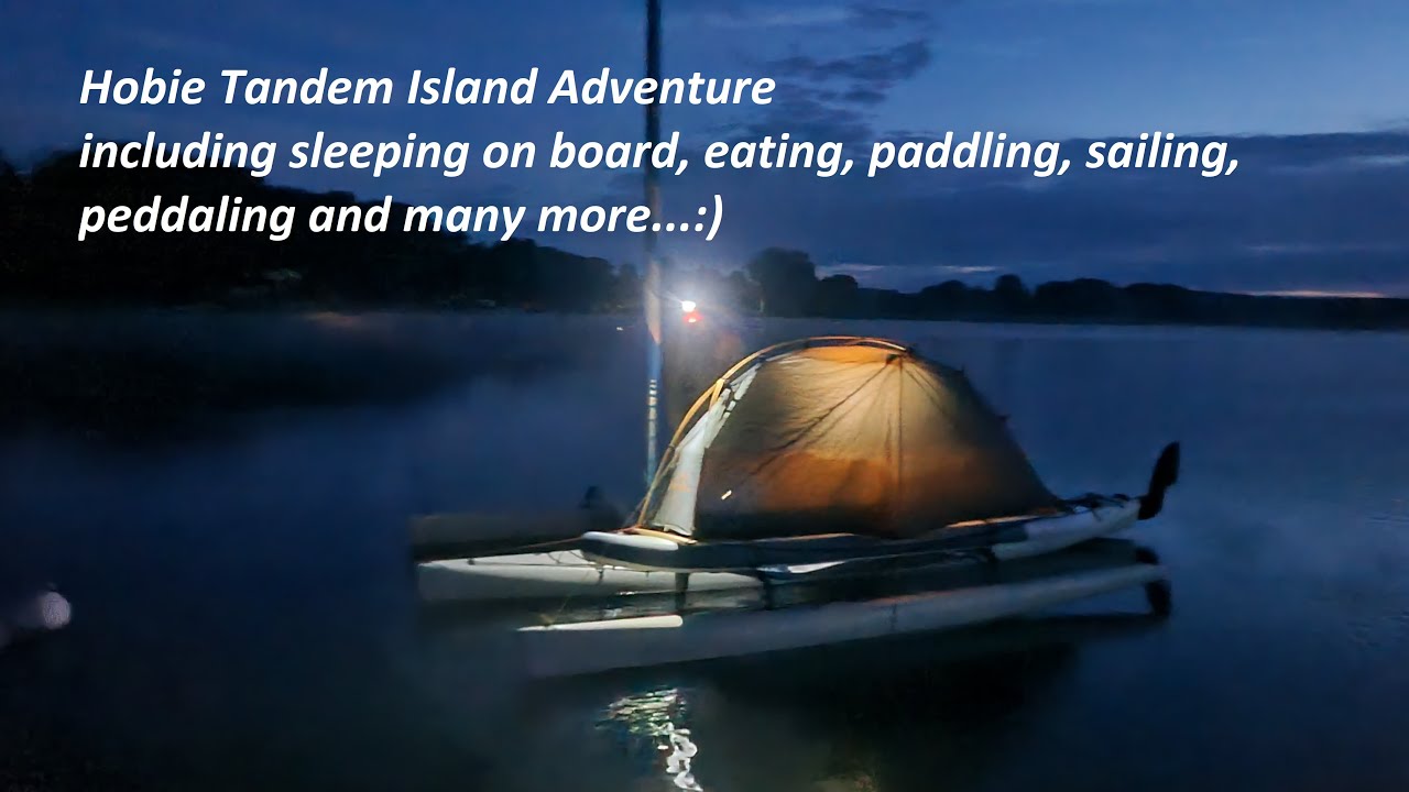 Everything You Always Wanted To Do with Your Hobie Tandem Island (sailing, droning, sleeping,...)