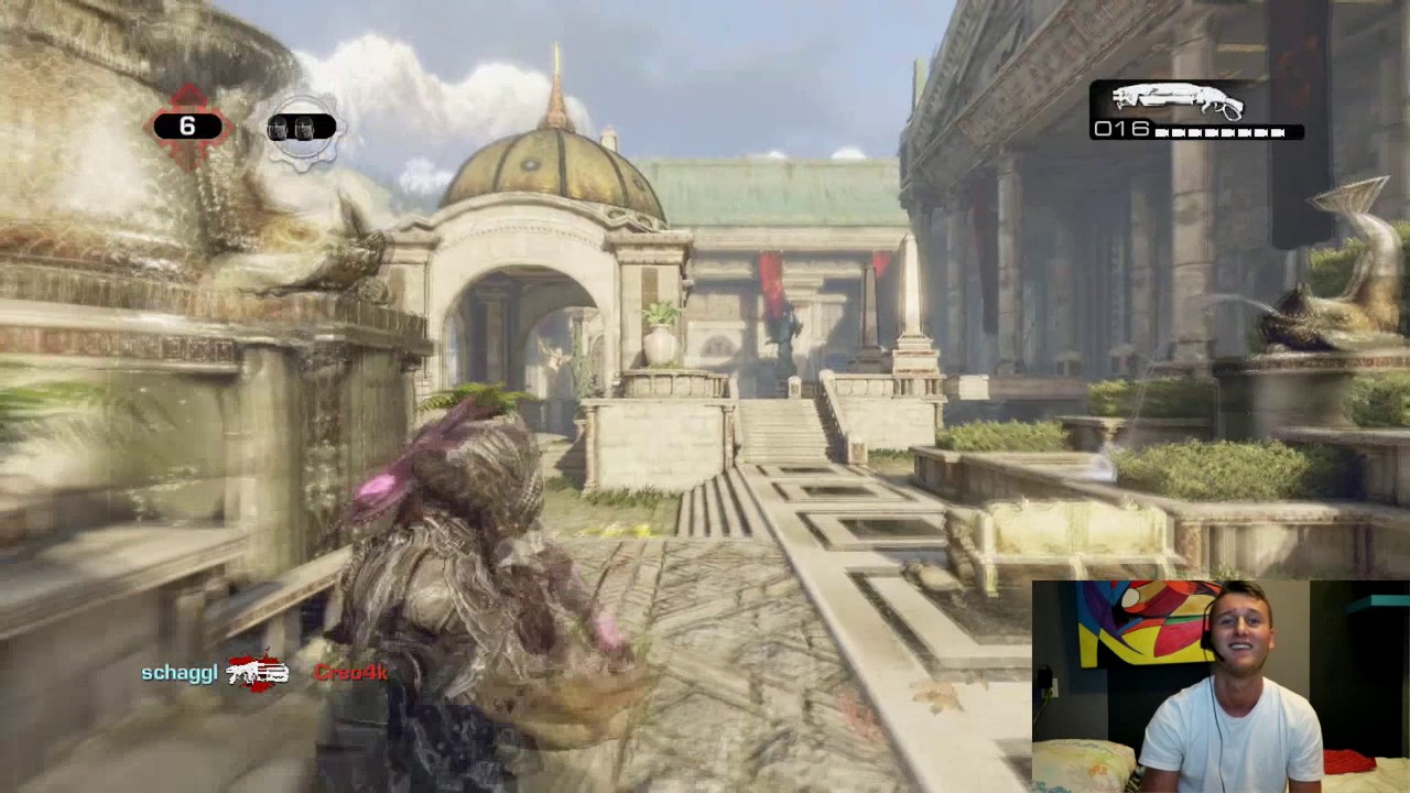 Ess MooMooMiLK Back on Academy Gears of War 3 Live Gameplay