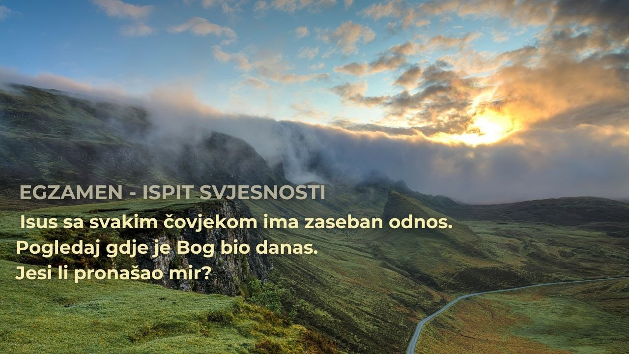 Egzamen - Ispit svjesnosti (1)