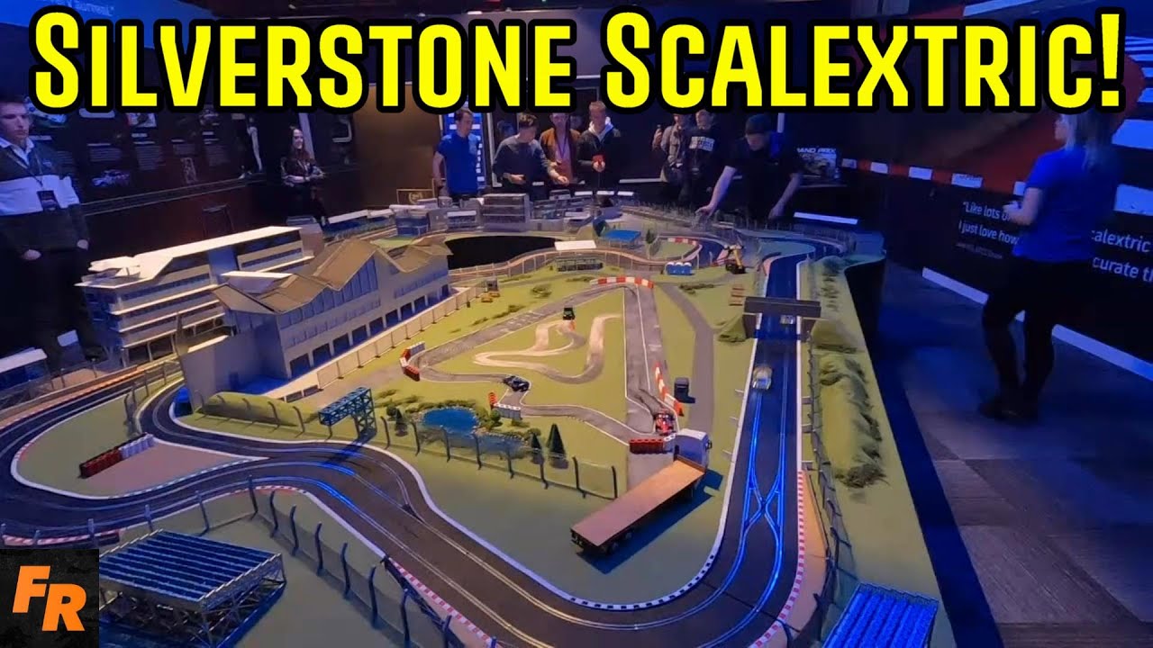 Testing The Silverstone Scalextric Layout!