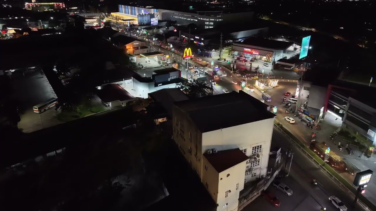 Tarlac City at night. 