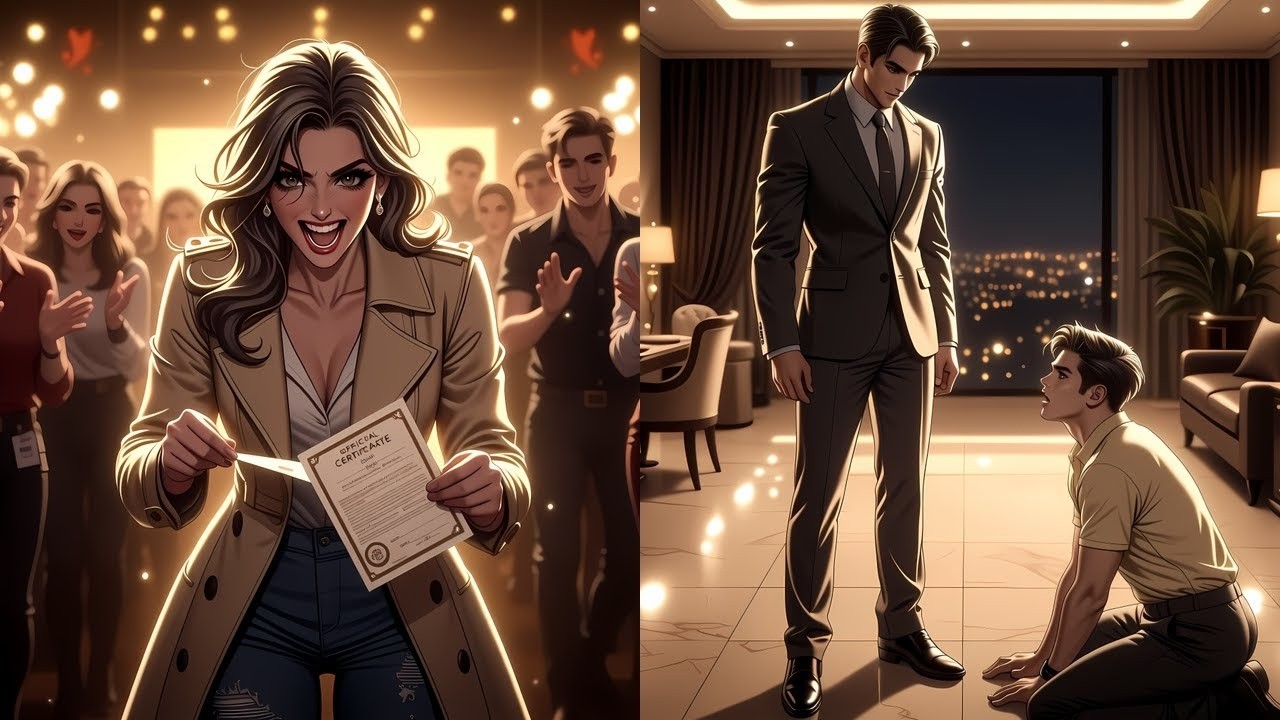 📕She tore our marriage certificate for a game  So I destroyed her life