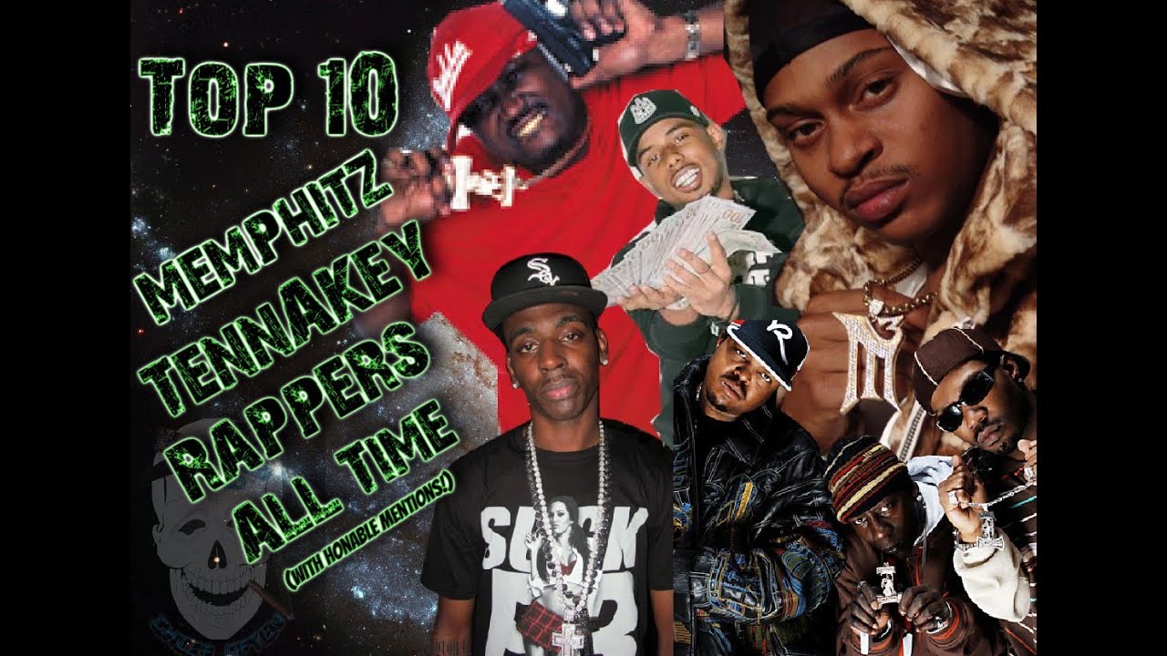 TOP 10 MempHitz TennAKey (Memphis Tennessee) Rappers of All-Time & WHY!!