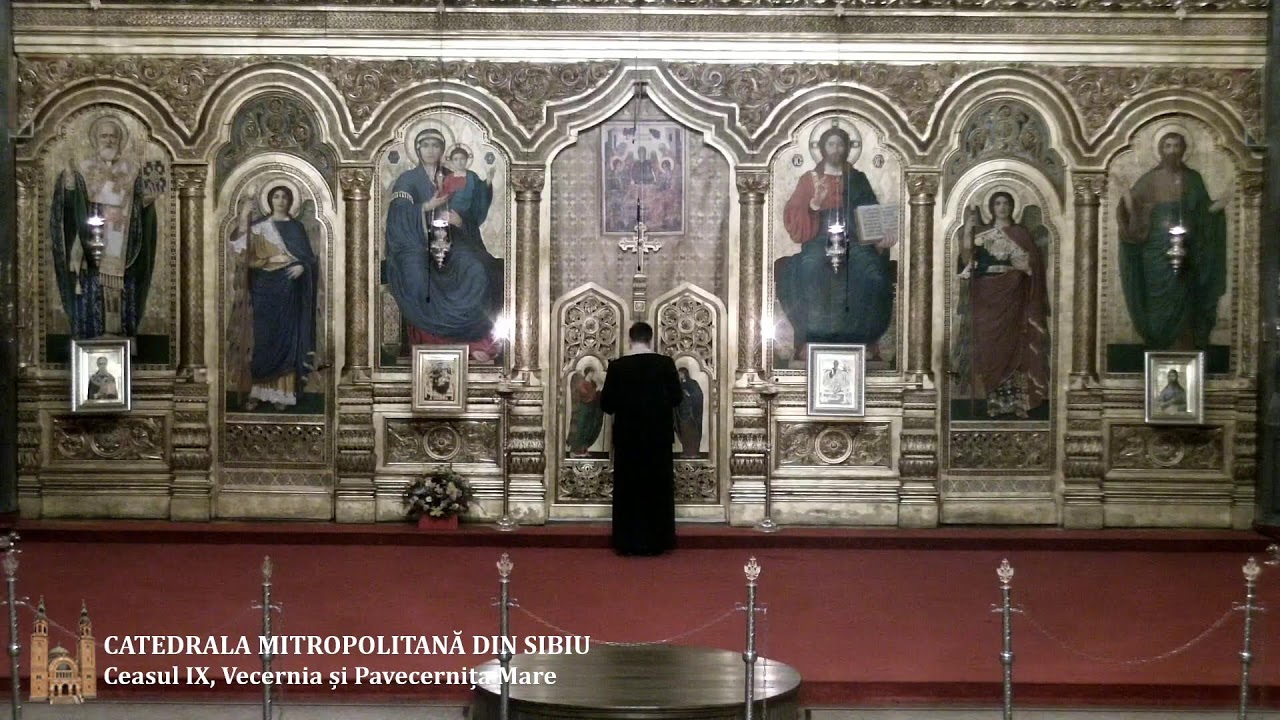 Ceasul IX, Vecernia și Pavecernița Mare