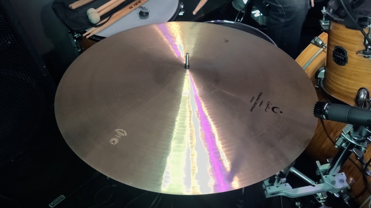 Drums Recording - Instanbul Mehmet Nostalgia 50s 24 in Ride