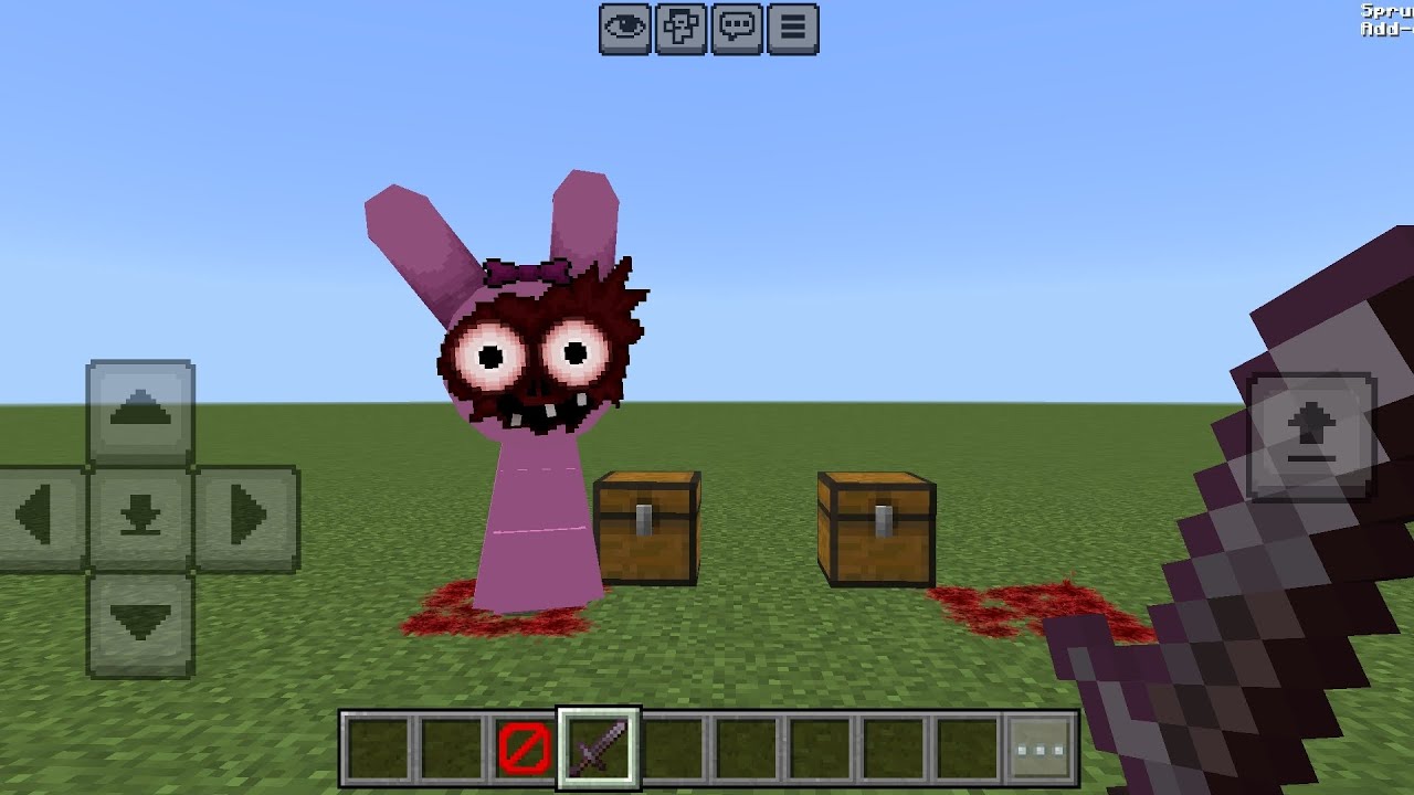 Sprunki Incredibox Pinki Mod in Minecraft PE 