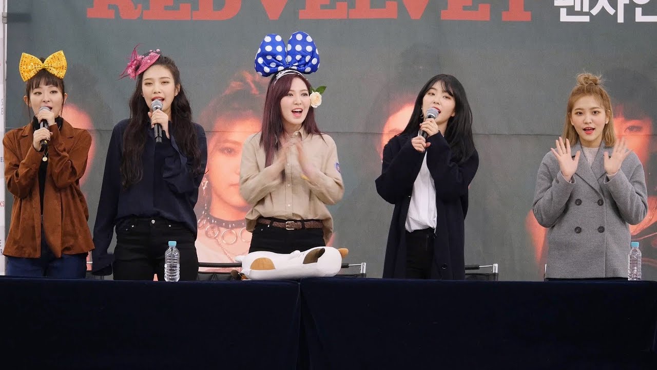 [4K] [180202] 레드벨벳 Red Velvet 영등포 타임스퀘어 팬사인회 엔딩 인사 직캠/Fancam by PIERCE