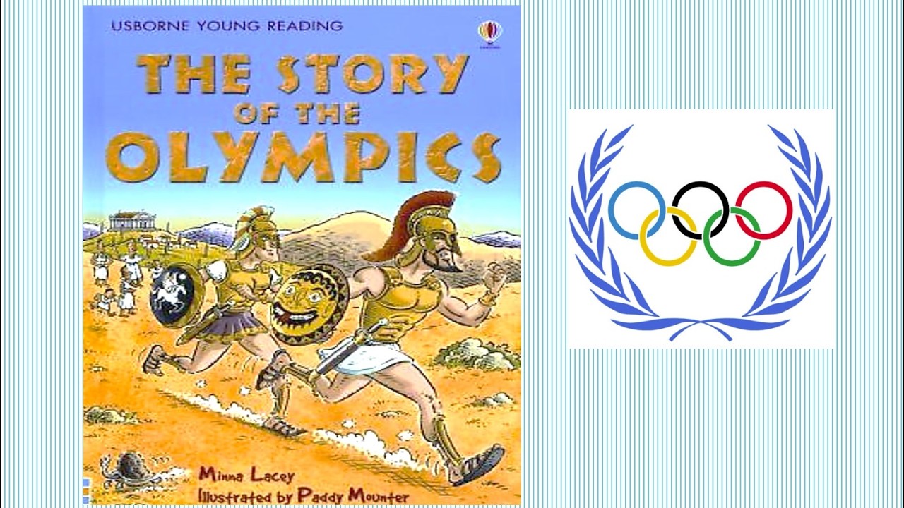 STORY OF THE OLYMPICS photo story book read aloud audiobook History Ancient Greece mythology sports