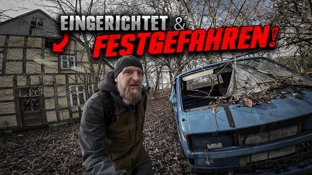 ICH MUSS ÜBER MÜLLBERGE KLETTERN! 😱 ALTER BULLI UND BAUERNHAUS ENTDECKT