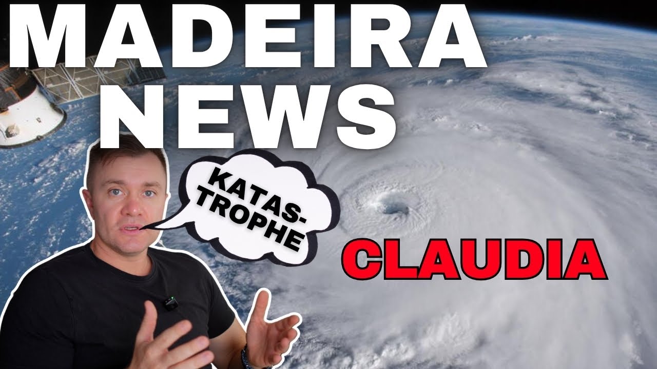 Reupload - Madeira ist nicht immer sch&ouml;n - Sturm Claudia zeigt die Wahrheit 😳🌧️ News mit Adi