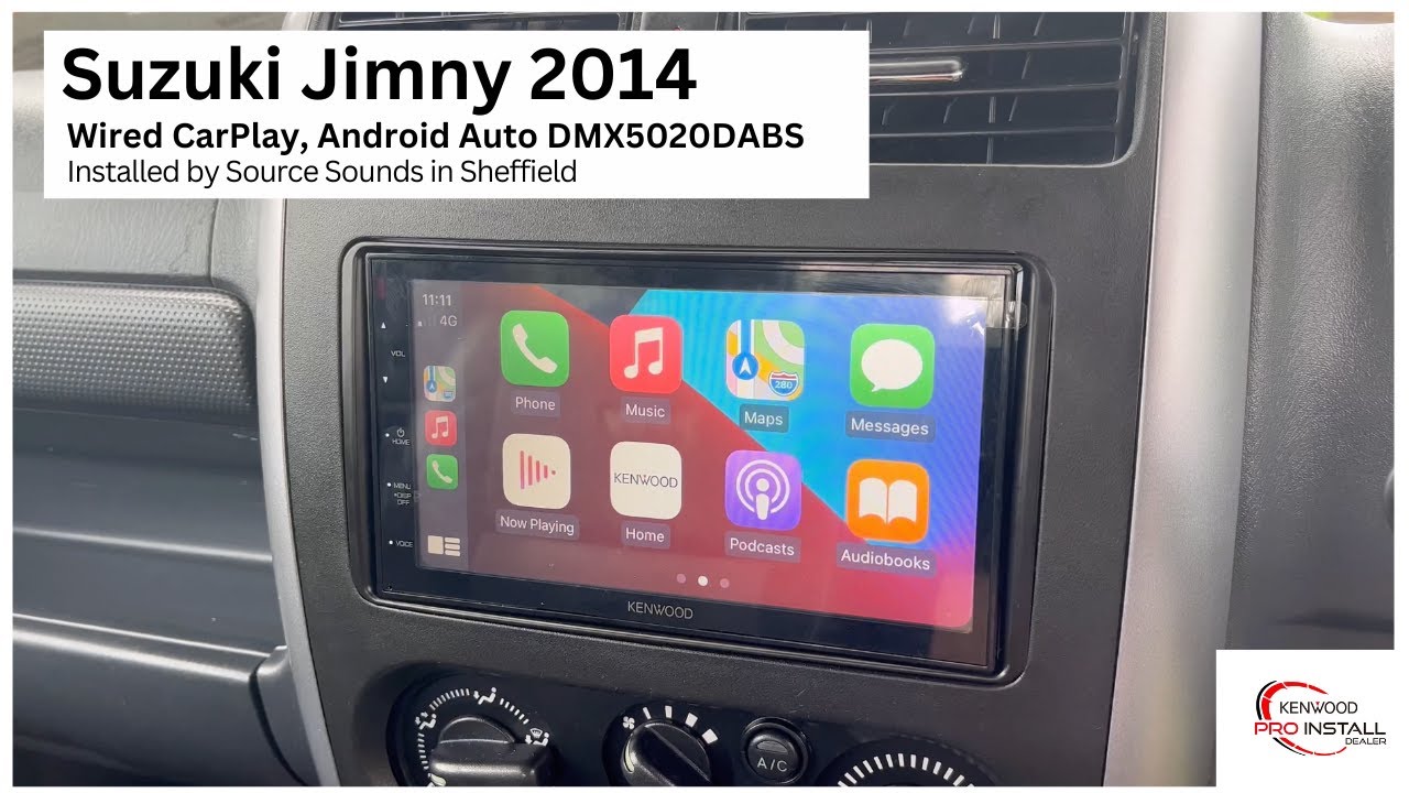 Suzuki Jimny 14 Gets Auto Express Award-Winning DMX5020DABS CarPlay #caraudio #suzuki #automobile