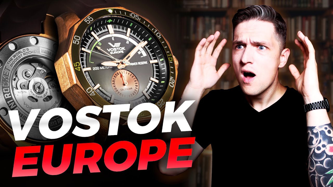 ZEGARKI, KTÓRE ŚWIECĄ W CIEMNOŚCI PRZEZ 12 LAT! | 5 faktów o VOSTOK EUROPE