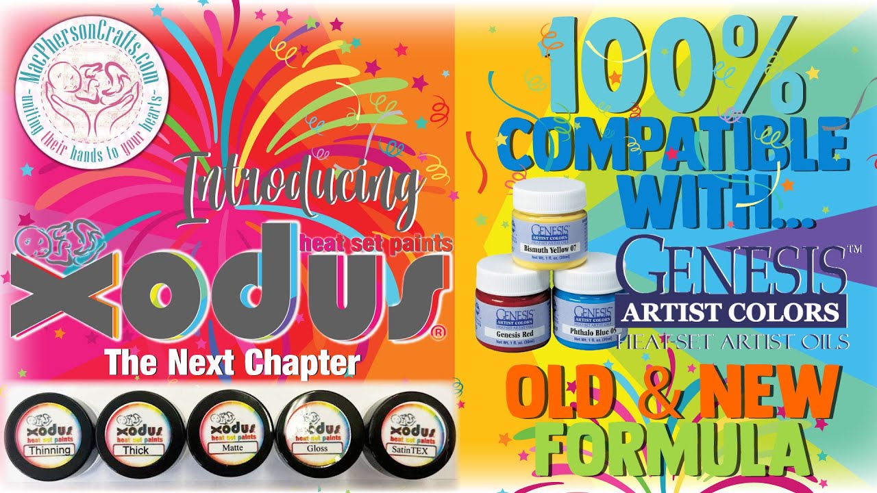 Xodus Heat Set Paints