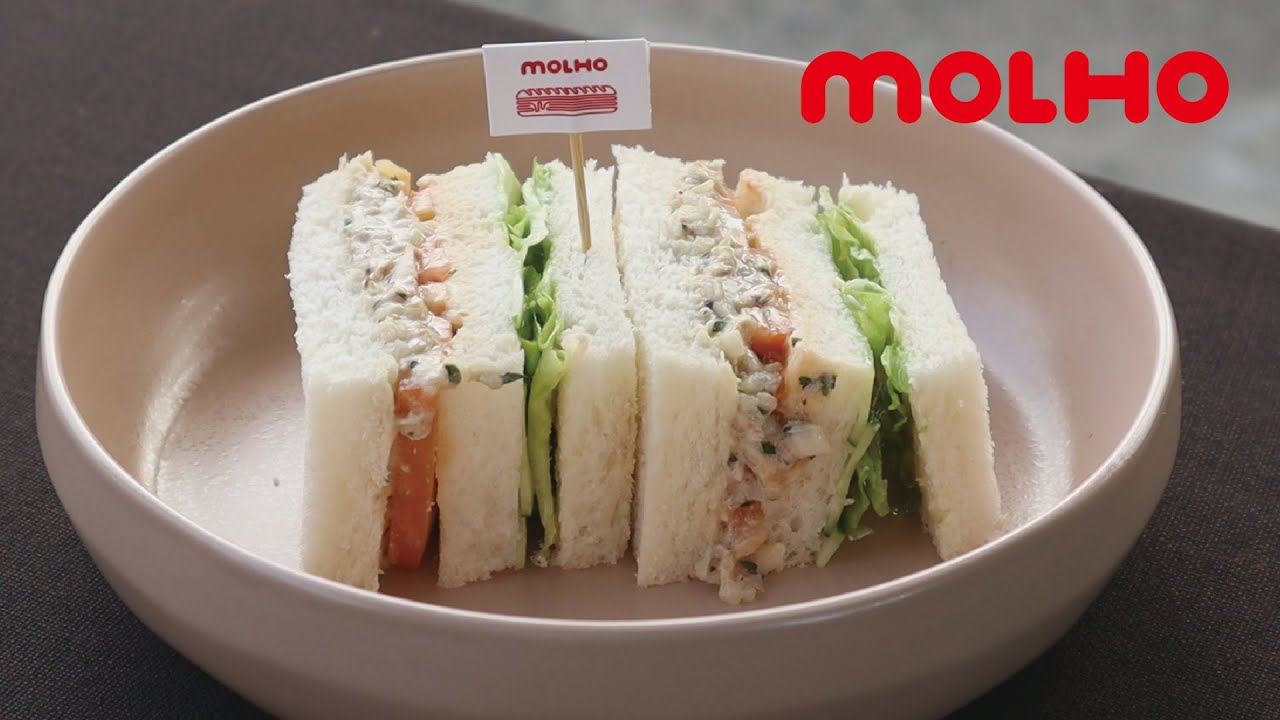 【Wasabi tuna sandwich｜芥末鮪魚三明治｜Molho restaurant】