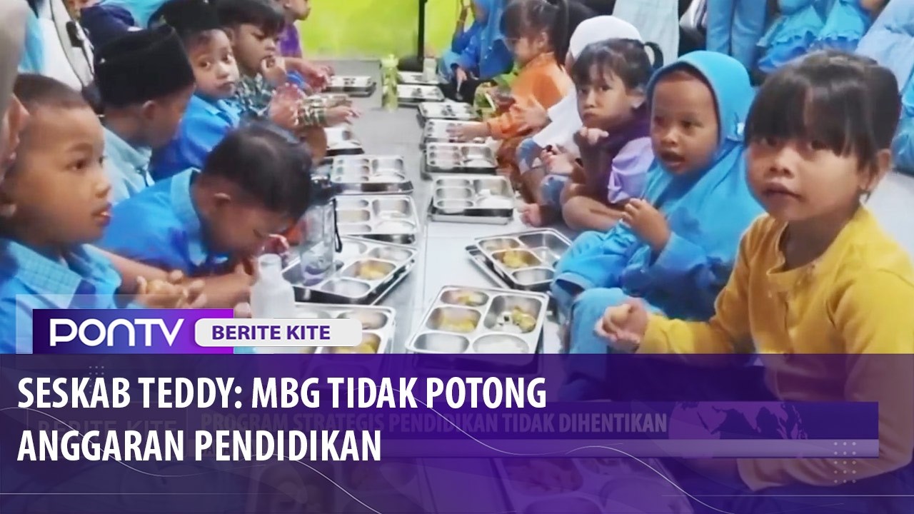 Seskab Teddy Indra Wijaya Tegaskan MBG Tidak Potong Anggaran Pendidikan