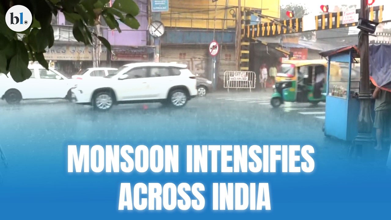 Monsoon intensifies across India; IMD issues rain alerts