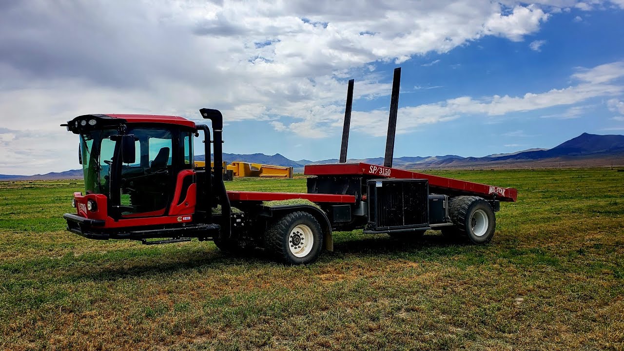 Running a Self-Propelled Mil Stak in Nevada!