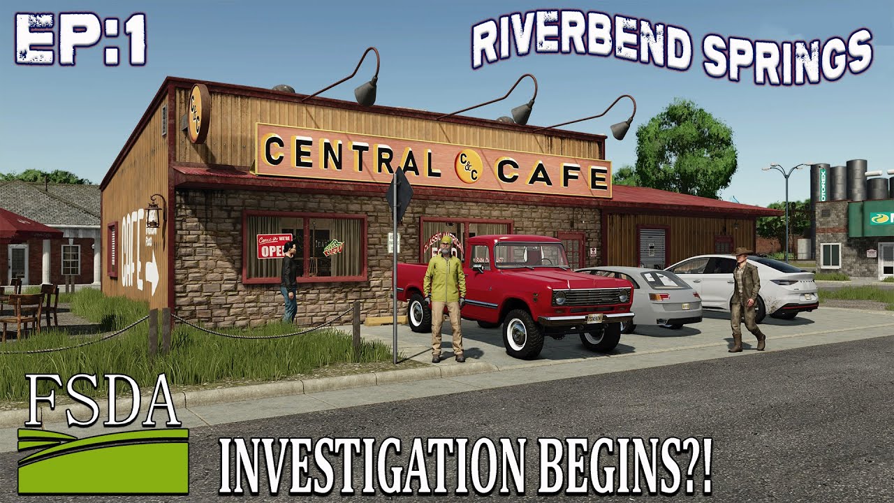 GOING UNDERCOVER, ON RIVERBEND SPRINGS #1 | Farming Simulator 25 LET’S PLAY.