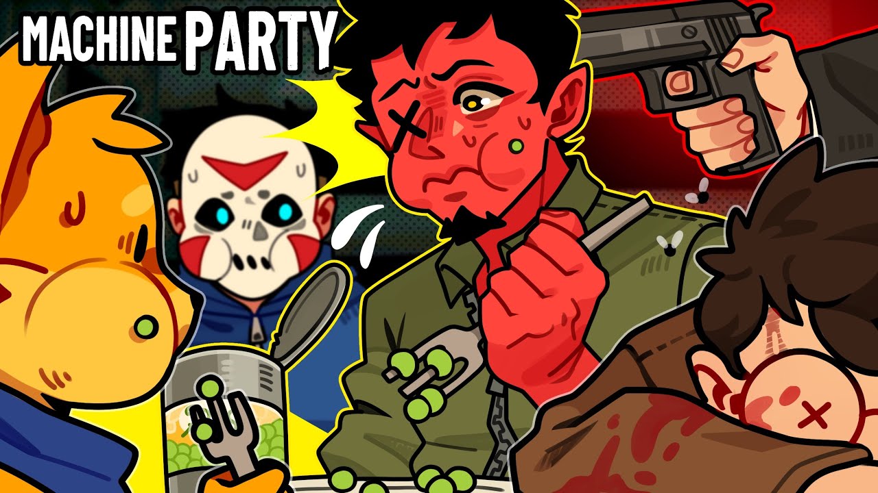 САМАЯ ЖЕСТОКАЯ ИГРА ДЛЯ ВЕЧЕРИНОК!!! | Machine Party (с участием H2O Delirious, Kyle, Squirrel)