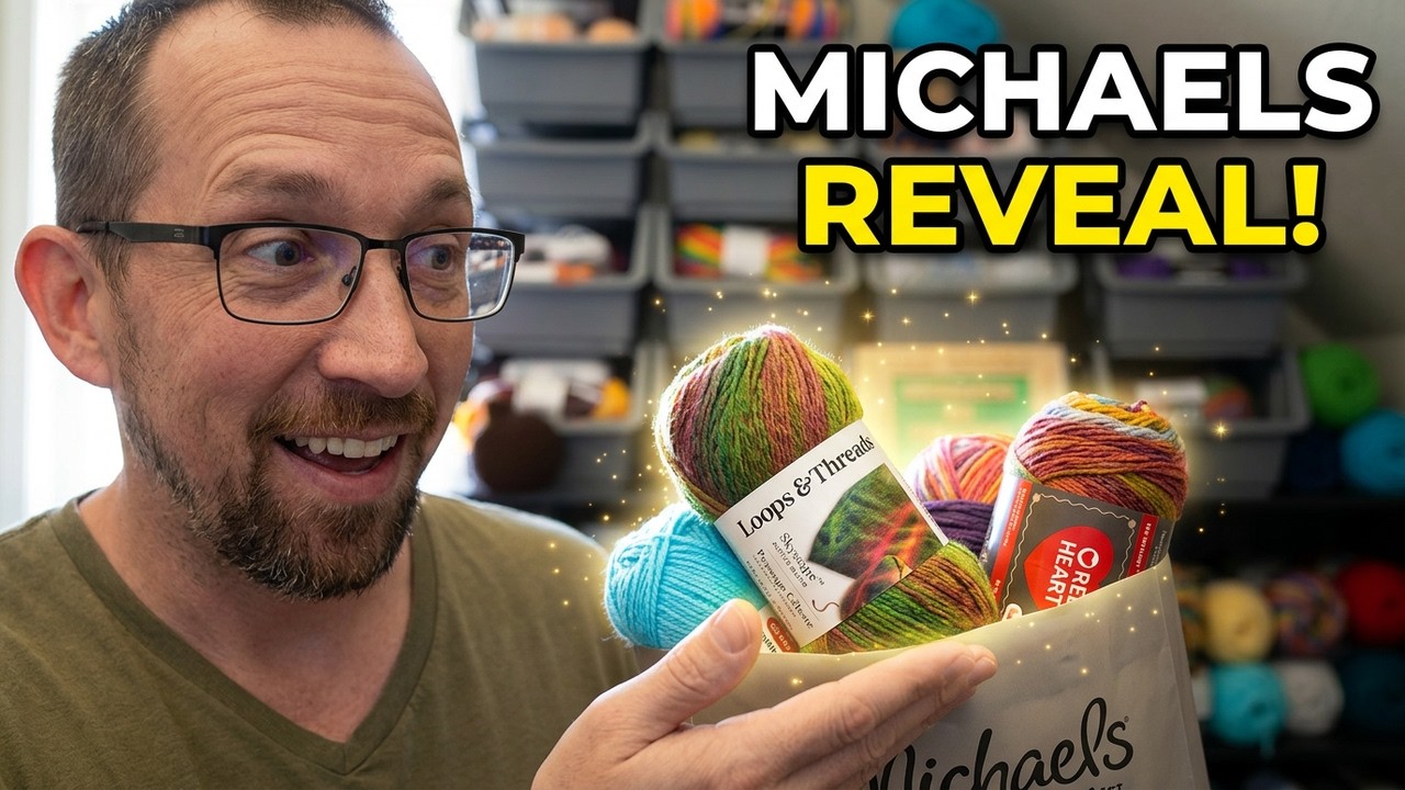 Моя недавняя небольшая покупка пряжи в Michaels! Эта пряжа просто потрясающая!