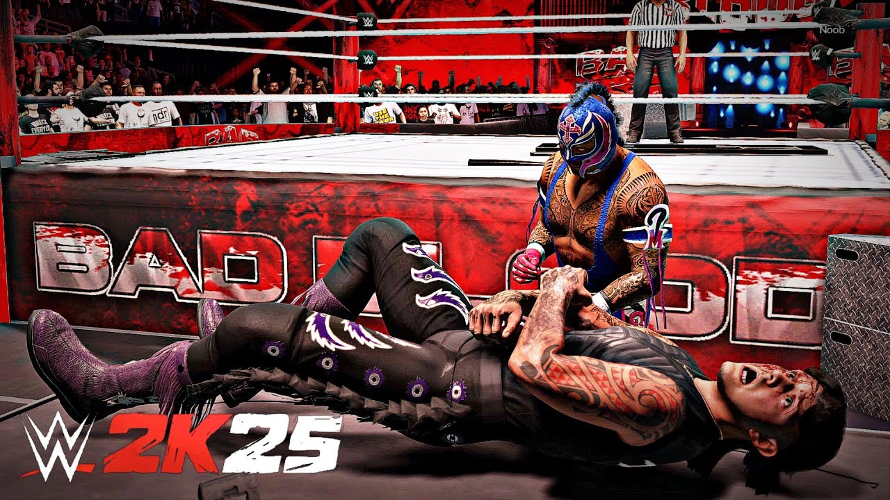 WWE 2K25 - Rey Mysterio vs. Dominik Mysterio  Full Match 2025