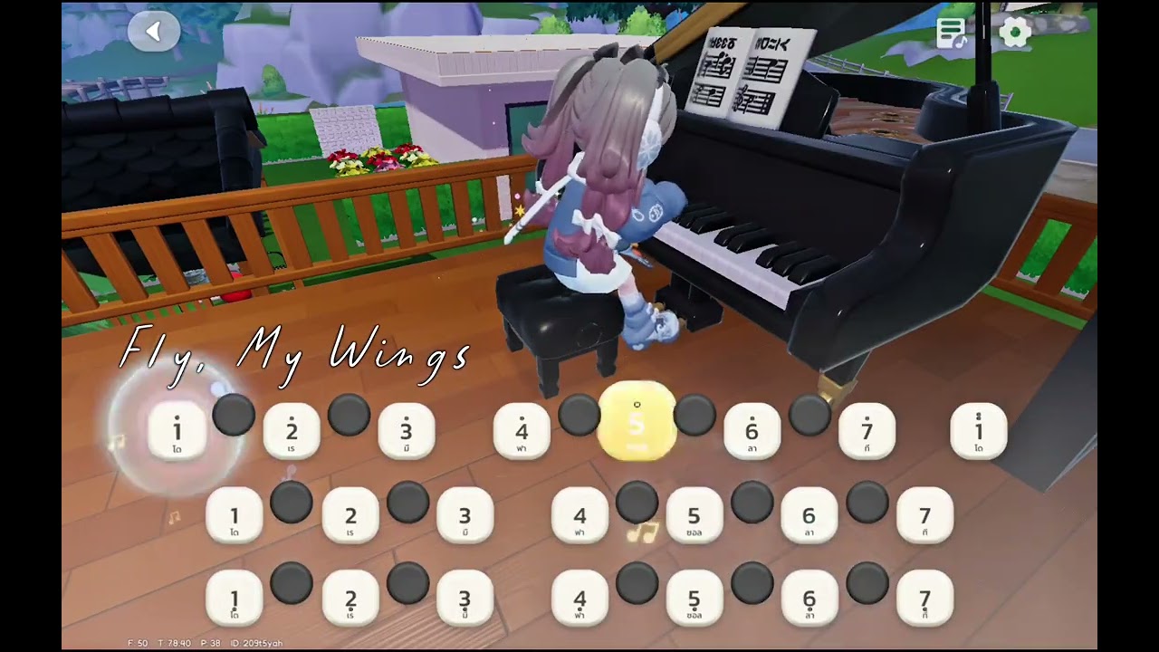 [Mili - Limbus Company] Fly, My Wings |Heartopia Piano