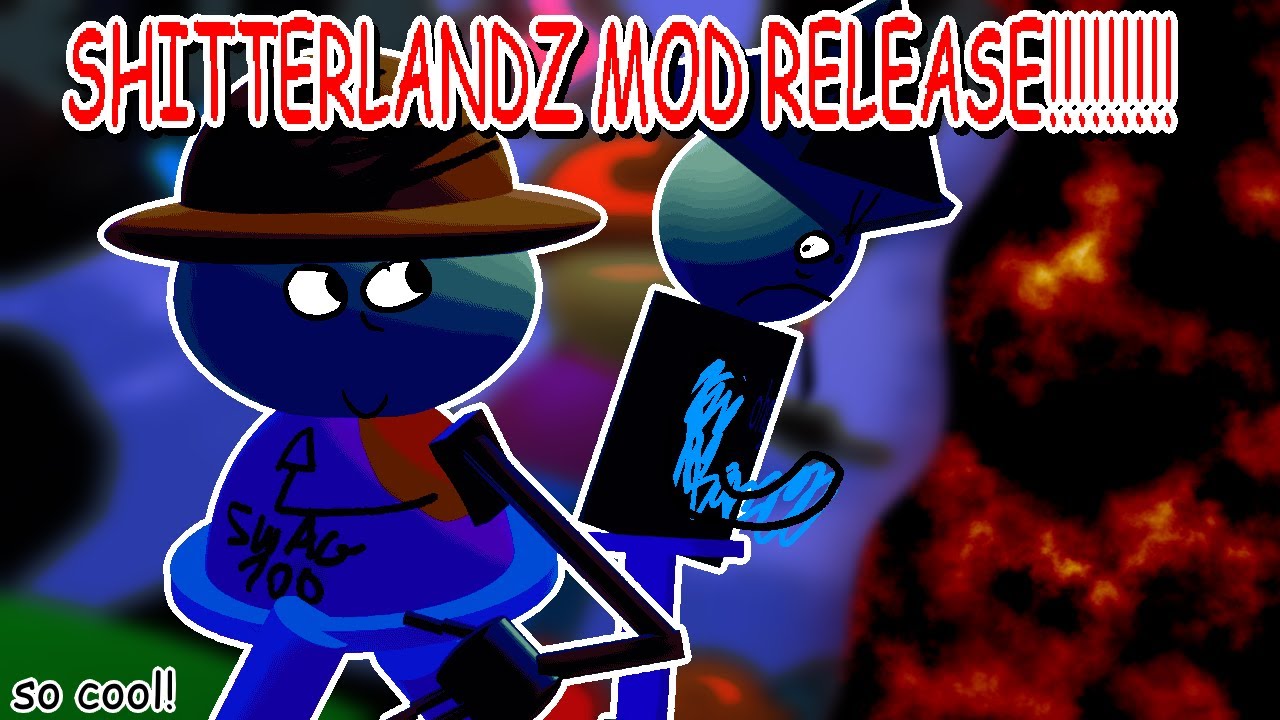 SHITTERLANDZ MOD: THE RELEASE!21!2!2!2!!1!1 (FNF)