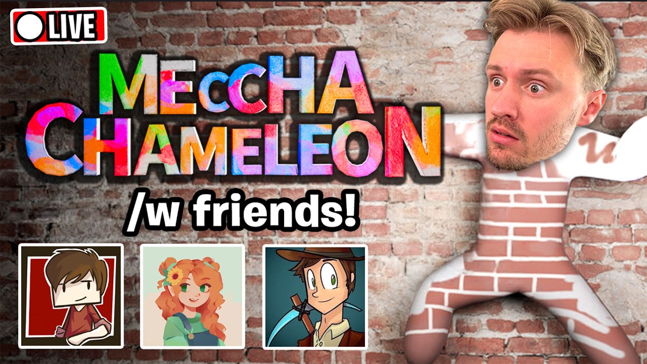 🔴 MECCA CHAMELEON LIVE!! /w Grian, Gem, Scar, Impulse & More!!