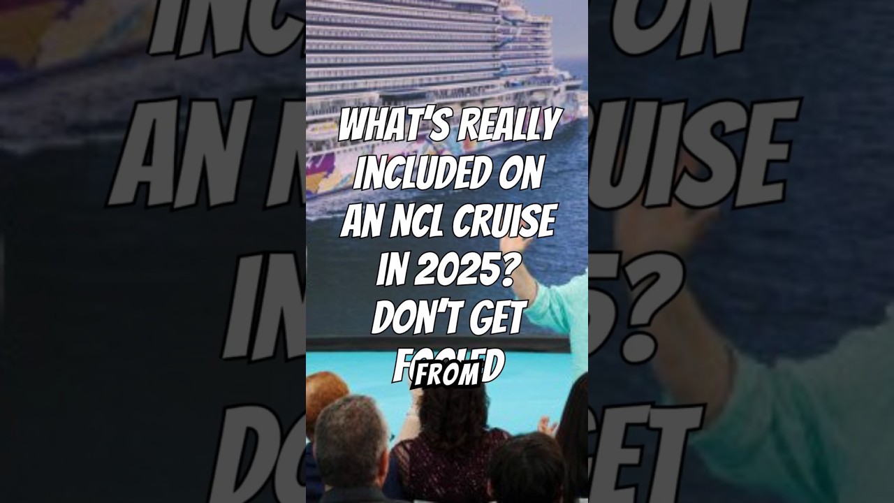 NCL Cruise in 2025 What&rsquo;s Really Included #norwegiancruiseline #cruisetips  #cruisehacks #nclcruise