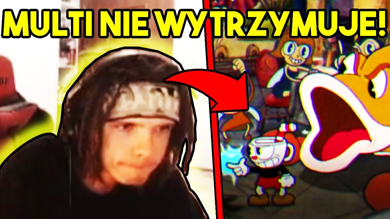 MULTI NIE WYTRZYMUJE - Cuphead #1