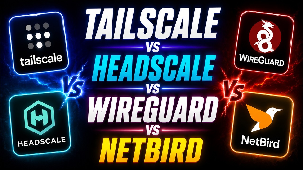 Tailscale против Headscale против WireGuard против NetBird. Лучший VPN-альтернатива 2025 года
