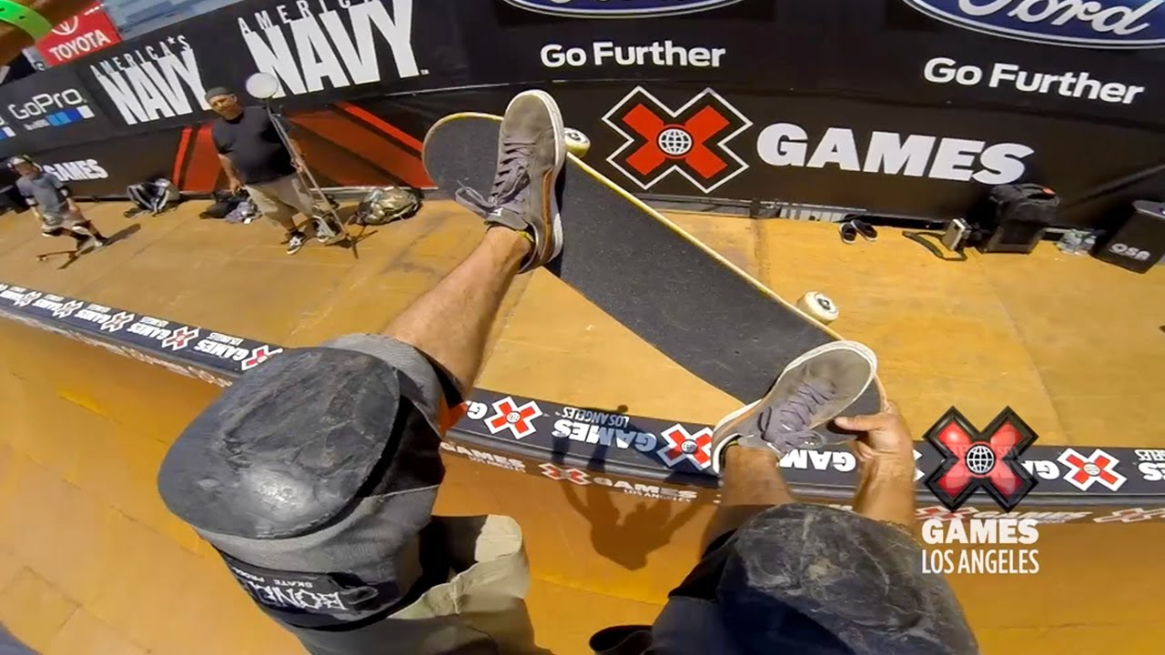 GoPro: Skate Vert Course Preview with Bucky Lasek - Summer X Games Los Angeles 2013