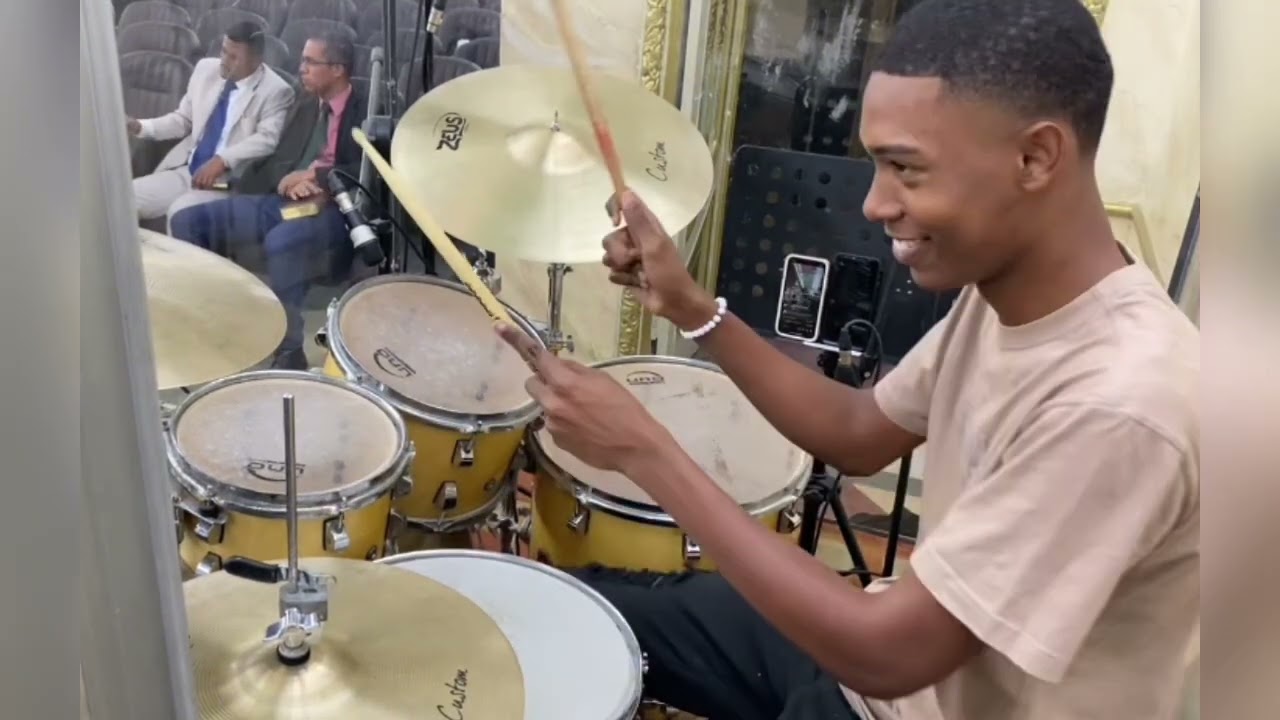 O BATERA QUEBROU TUDO NA AD Madureira🔥😱- Jean Felipe Drums