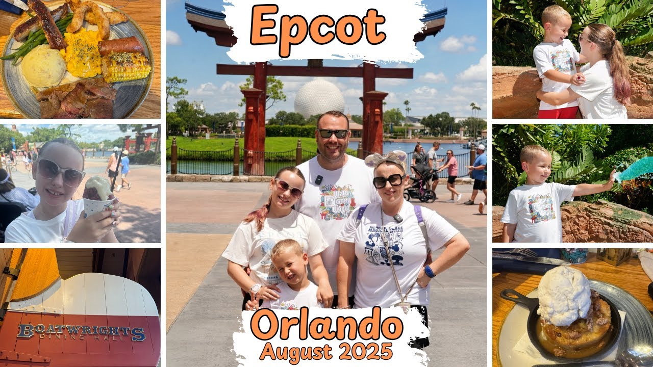 Наш первый день в Epcot! 🚡 Обновление тестовой трассы, Soarin и план питания в Disney ✨