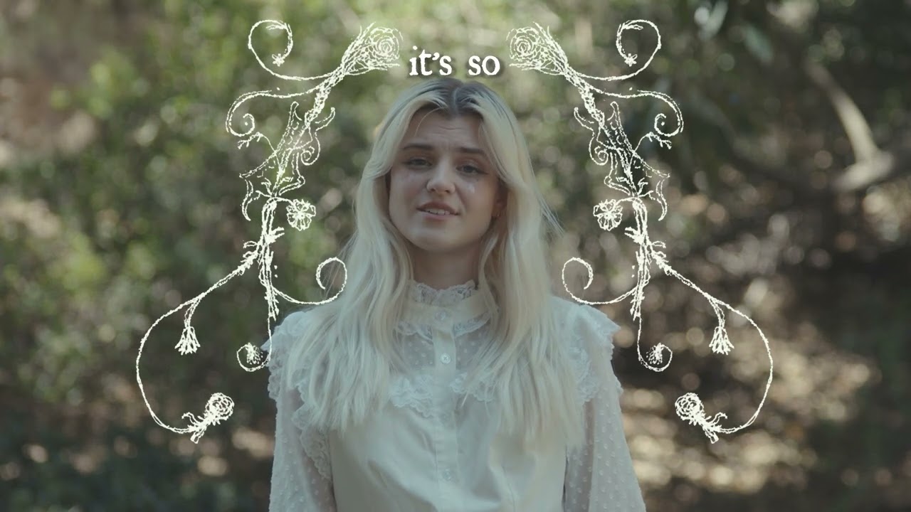 girl on a hill - out with lanterns (visualizer)