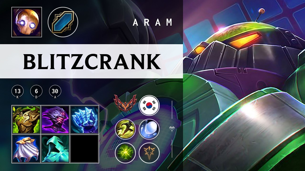 Blitzcrank ARAM - KR Grandmaster Patch 26.04
