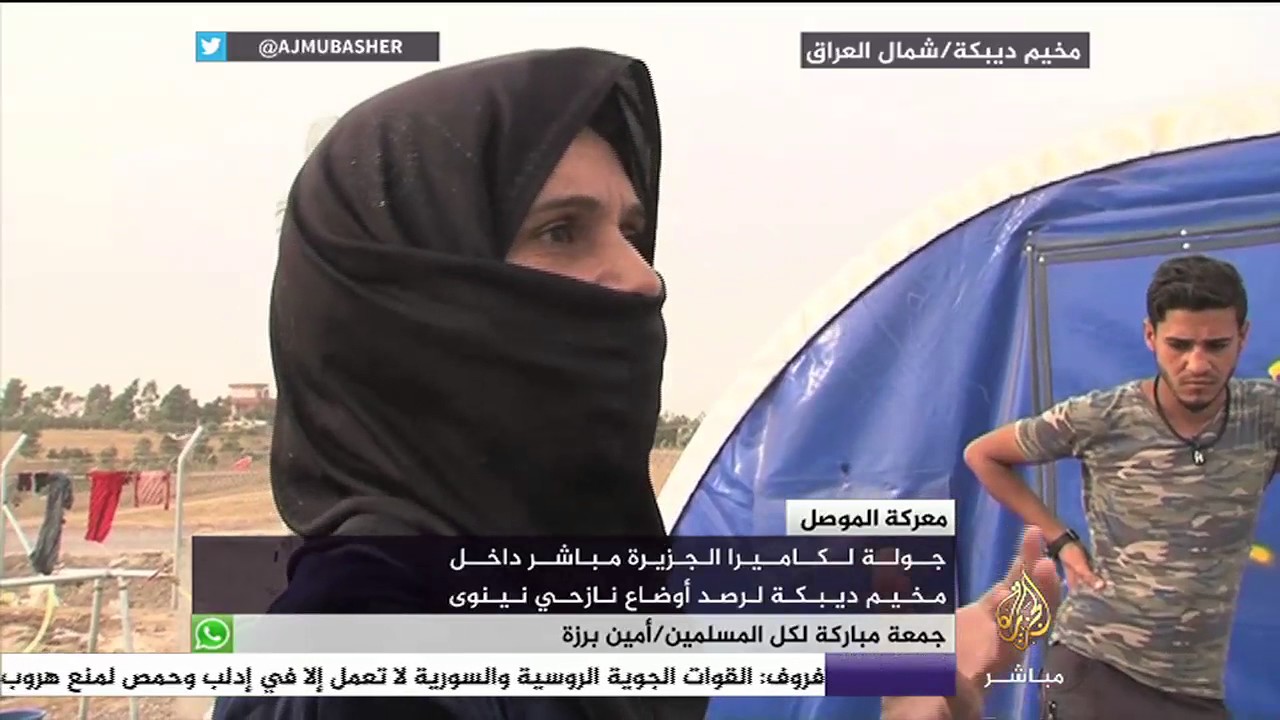 جولة داخل مخيم ديبكة لرصد معاناة نازحي نينوى