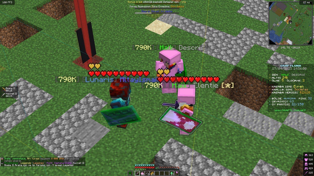 S4 CraftLuna Kill Montage BlackOrder İçin