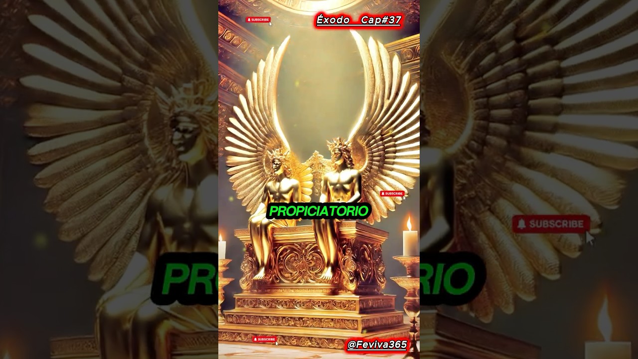 👑 El propiciatorio fue de oro puro&hellip; y dos querubines lo cubr&iacute;an con reverencia.
