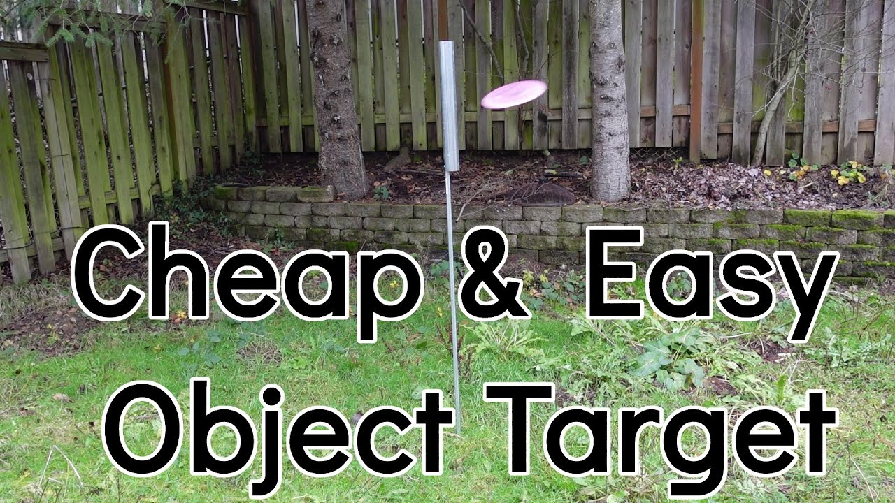 $12 Disc Golf Object Target
