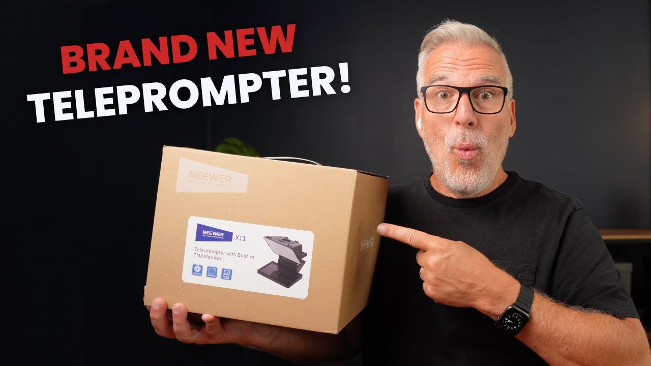 Brand New Neewer X11 Teleprompter - Is it better than the Elgato Prompter?